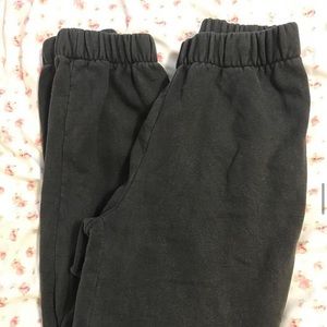 Charcoal Rosa Sweatpants